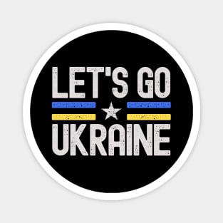 Let's Go Ukraine Magnet